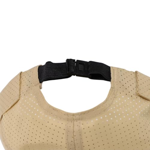 Breathable Mesh Beanie Cap for Men - Lightweight Khaki Docker Hat