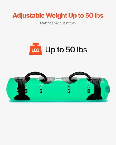 50 lbs Water Weights Aqua Bag - Adjustable Portable Fitness Equipment