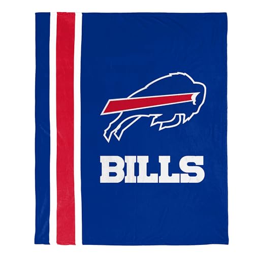 Buffalo Bills NFL Plush Micro Raschel Throw Blanket - 50x60