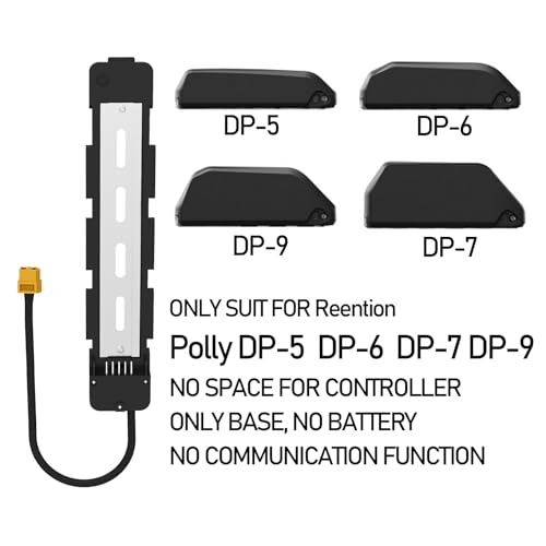 Ebike Battery Mounting Plate Bracket with Connector - 5 Pins