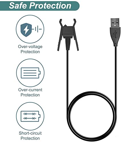 Charger for Fitbit Alta Activity Tracker - 3.3ft USB Cable