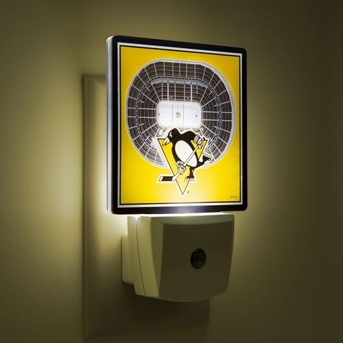 Pittsburgh Penguins 3D Stadium Nite Light - Auto On/Off