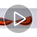 Devil Eye Reflective Stickers - Enhanced Nighttime Safety, Orange
