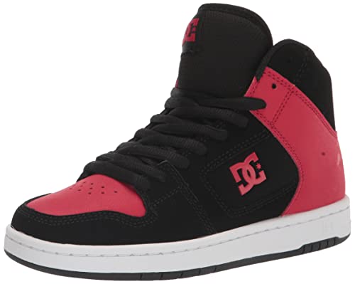 Hi-Top Skate Shoes for Men - DC Manteca 4 - Black/Red