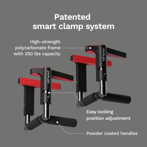 Adjustable Pull Up Bar for Doorway - 250 lbs Capacity Fitness Equipment
