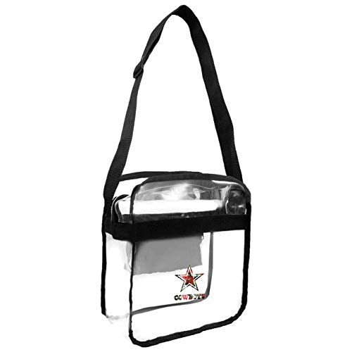 NFL Clear Crossbody Bag - Dallas Cowboys Team Color