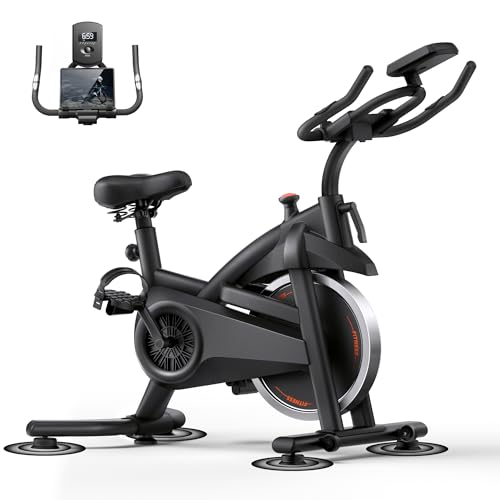 Stationary Exercise Bike with 0-100 Resistance - 300LB Capacity