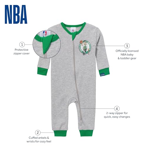 Gerber NBA Baby Footless Pajamas 24 Months – Boston Celtics