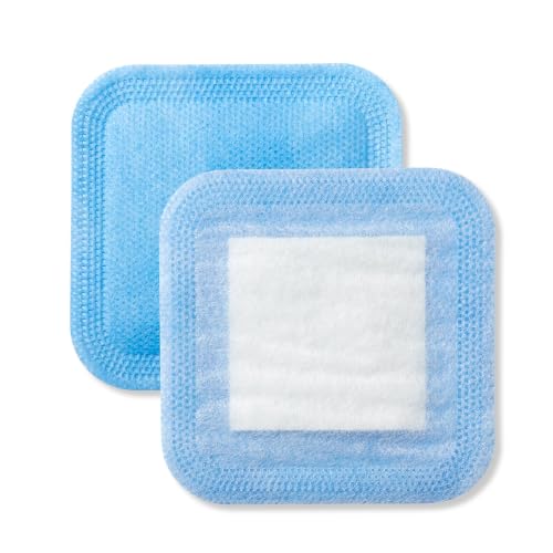Super Absorbent Wound Dressing Pads, 3" x 3" - 10 Count