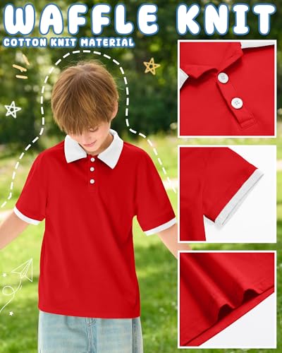 Boys' Short Sleeve T-Shirt - Multiple Color Options