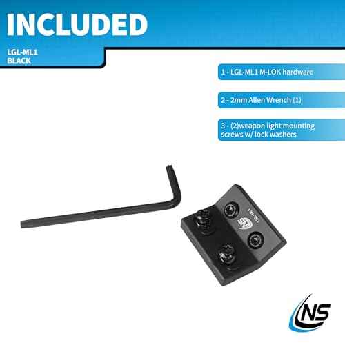 Nightstick LGL-ML1 M-Lok Offset Mount - LGL Series