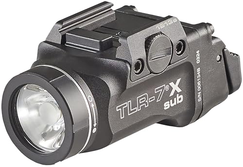 TLR-7 X Sub Gun Light for 1913 Railed Handguns - 550 Lumens