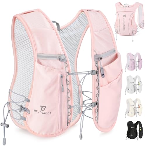 5L Hydration Running Vest for Women - Lightweight & Breathable - Pink