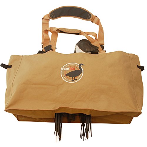 DecoyPro Silhouette Goose Decoy Bag with Padded Shoulder Strap – Large Capacity