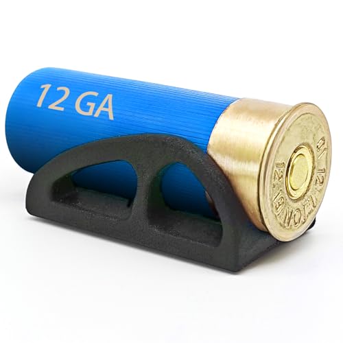 12GA Shotgun Shell Holder - Tactical Ammo Carrier with Mount - 4 Rounds