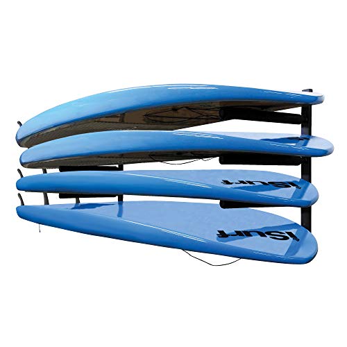Horizontal Surfboard & SUP Storage Rack - Holds 4 Boards