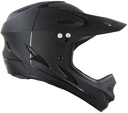 Full Face Mountain Bike Helmet - Black, Large