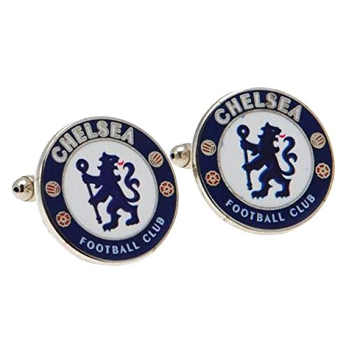 Chelsea FC Cufflinks - Official Players Blue Club Crest