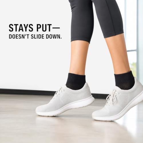 Women's Soft & Breathable Quarter Top Ankle Socks - New Black - 3 Pair Pack