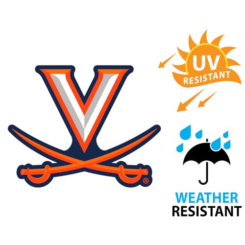 University of Virginia 4" Die Cut Vinyl Sticker Decal