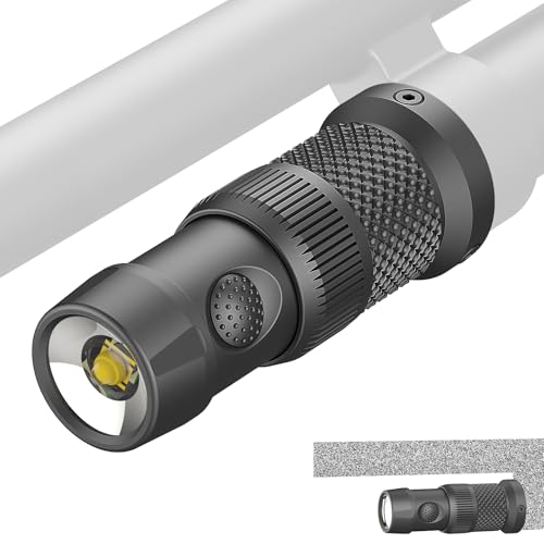 TOUGHSOUL Tactical Mag Tube Cap Flashlight 500 Lumen Max for Remington 870 with Strobe Function, Replaceable Battery Included