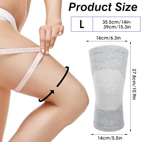 Bamboo Compression Knee Sleeve - Pain Relief & Support