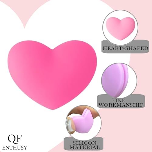Heart Tennis Dampener - Pink Vibration Shock Absorber
