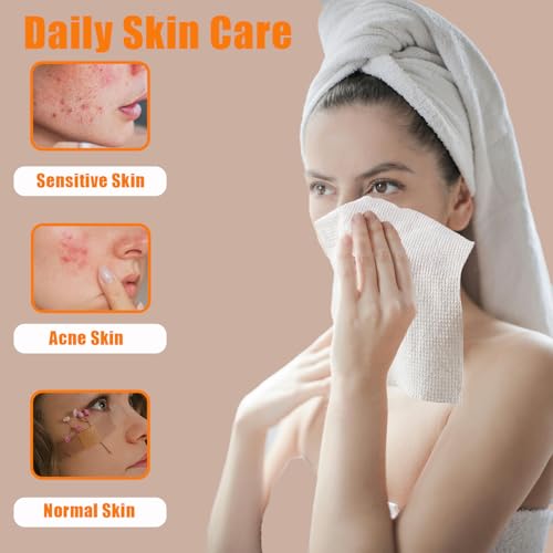 Compressed Cotton Towels - 28 Pack Portable Face Wash Cloths