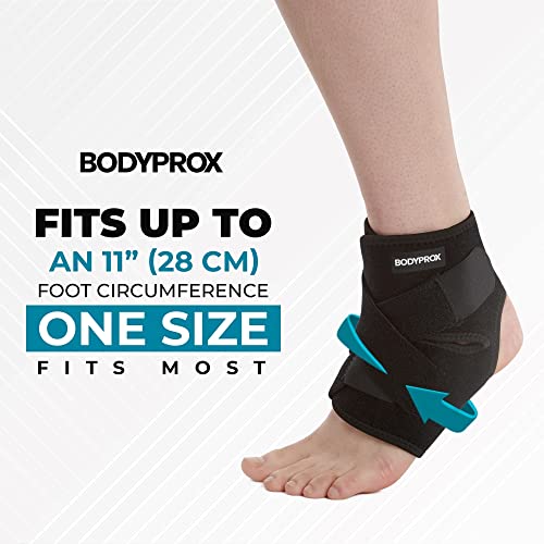 Breathable Adjustable Ankle Support Brace for Pain Relief