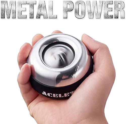 Wrist Exerciser Gyro Ball with Counter - Metal Strengthener