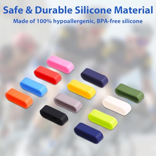 12pcs Silicone Band Keeper Clips for Magic Band Plus and 2.0