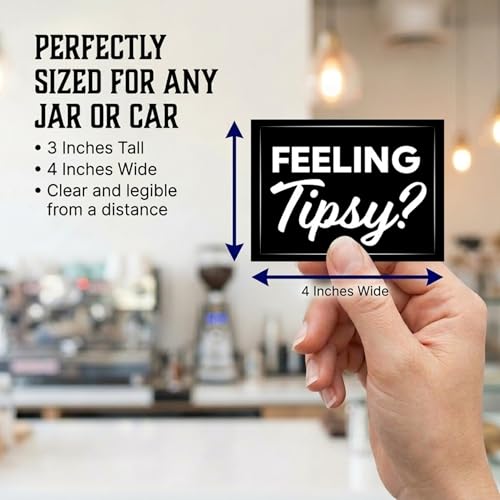 All Weather Vinyl Decal Sticker - Tip Your Waitstaff 3x4