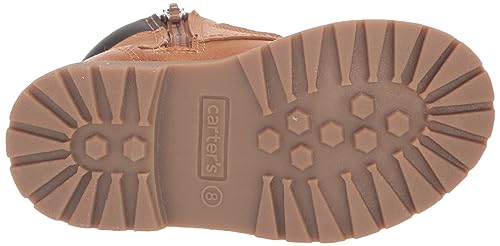 Carter's Unisex Toddler Roy Boots - 6 Tan High-Top Shoes for Kids