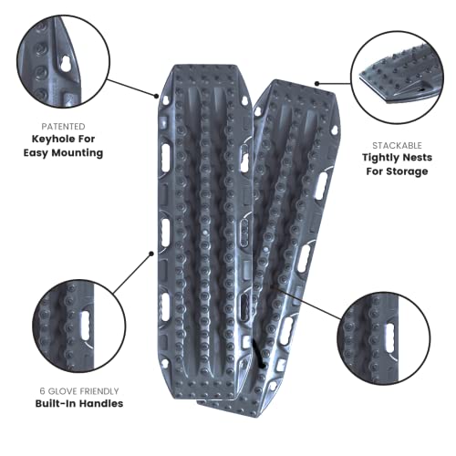 MAXTRAX MKII Vehicle Recovery Board - Gunmetal Grey