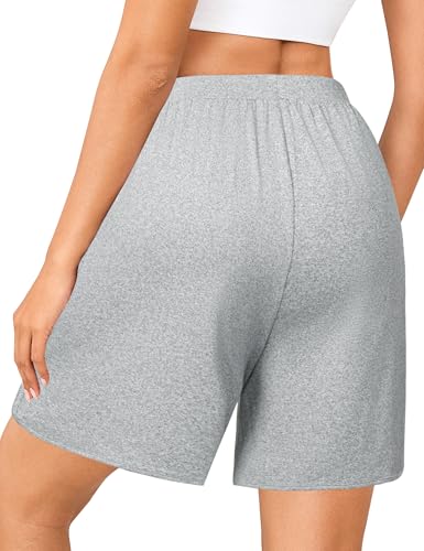 Quenteen Womens Sweat Shorts Casual Summer Loose Athletic Short