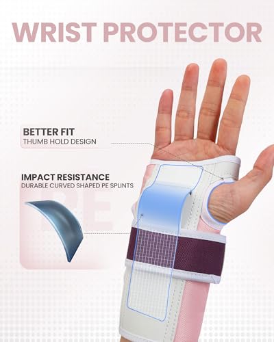 Skate Protective Gear Set for Adults & Youth - Pink - M