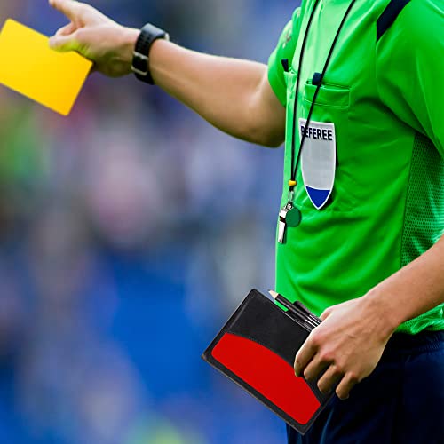 Soccer Referee Card Kit with Whistles and Scorebooks