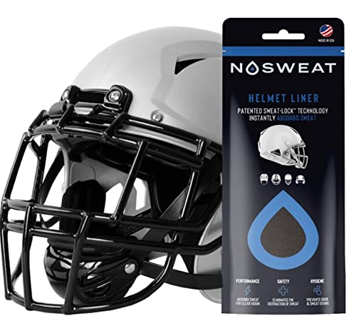 NoSweat Football Helmet Sweat Liners & Sweatbands 6-Pack