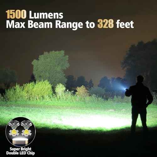 LED Small Powerful EDC Flashlight with Warm White Red Light,Bright 1500LM USB C Rechargeable 9 Modes Mini Pocket Keychain Flash Light with Clip,IP5 Waterproof,365nm UV Black Light,Tail Magnet 4PC