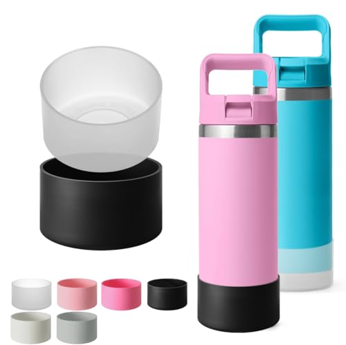 Silicone Protective Boot for Yeti Bottles & Tumblers - Black & Transparent