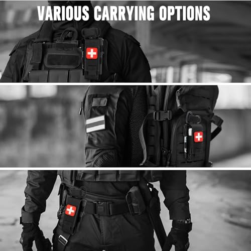 Tactical Tourniquet Pouch Holder - Quick Access, Black