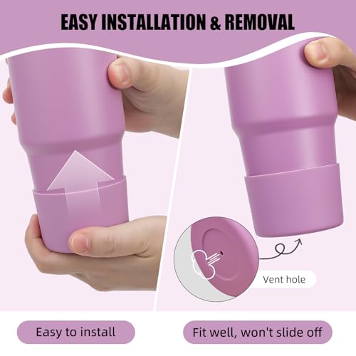 Silicone Boot for 14 oz Stanley Cups - Lilac Bottom Protector