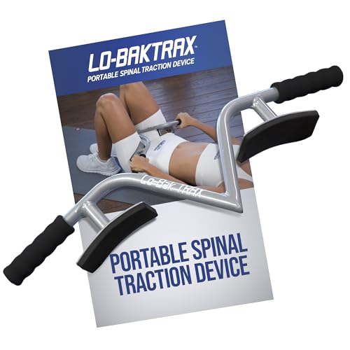 EZ-Bak Platinum Lo-Bak TRAX Lumbar Spine Stretcher - Portable Back Pain Relief Device