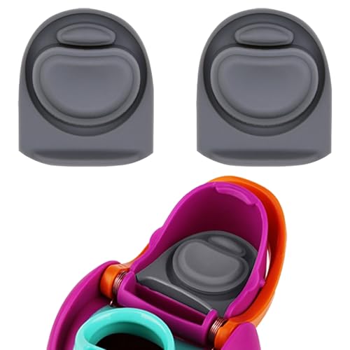 Replacement Rubber Seal Stoppers for Owala FreeSip Bottles - 2-Pack Gray