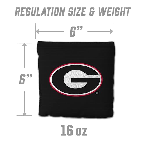 Regulation Size Cornhole Bags Set of 8 - Dual Sided All Weather