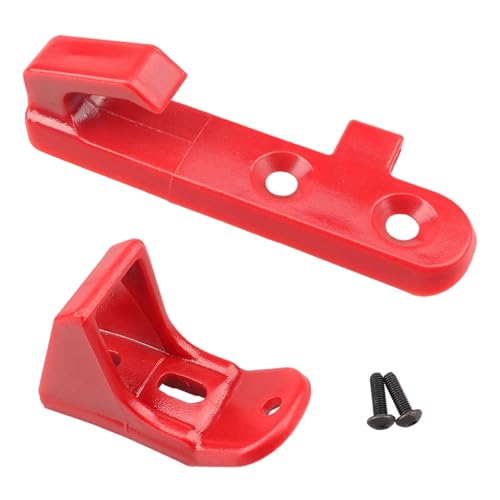 APPYU Red Plastic Folding Hook & Latch Set for GOTRAX Electric Scooters