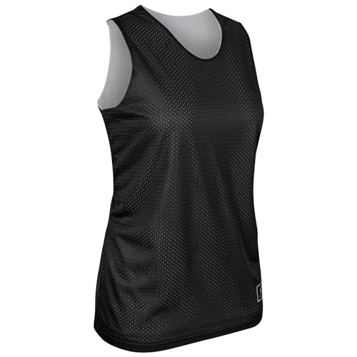 Reversible Women's Basketball Jersey - Medium, Black & White
