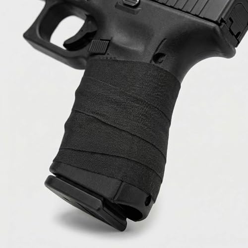 Tactical Grip Tape - Non-Reflective, No Residue - 2 Rolls, Black