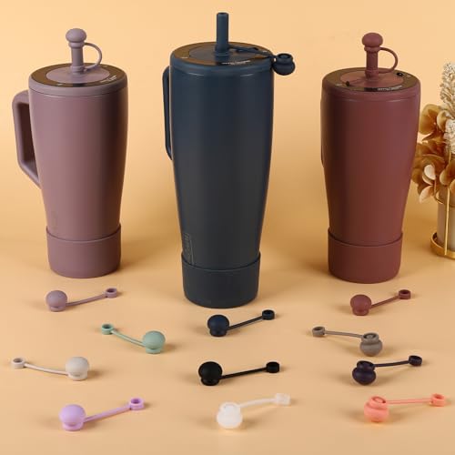 Silicone Straw Cover for Brumate - Sage, 2 Pack