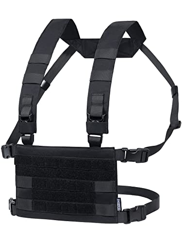 Tactical Modular Chest Rig with Removable Shoulder & Waist Straps